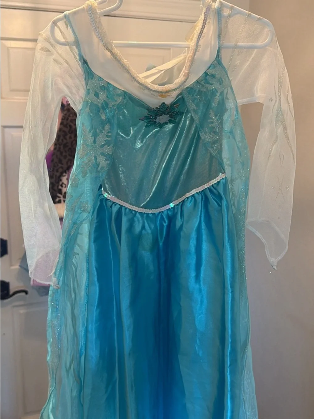 Disney shimmery aqua